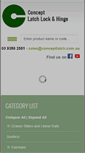 Mobile Screenshot of conceptlatch.com.au